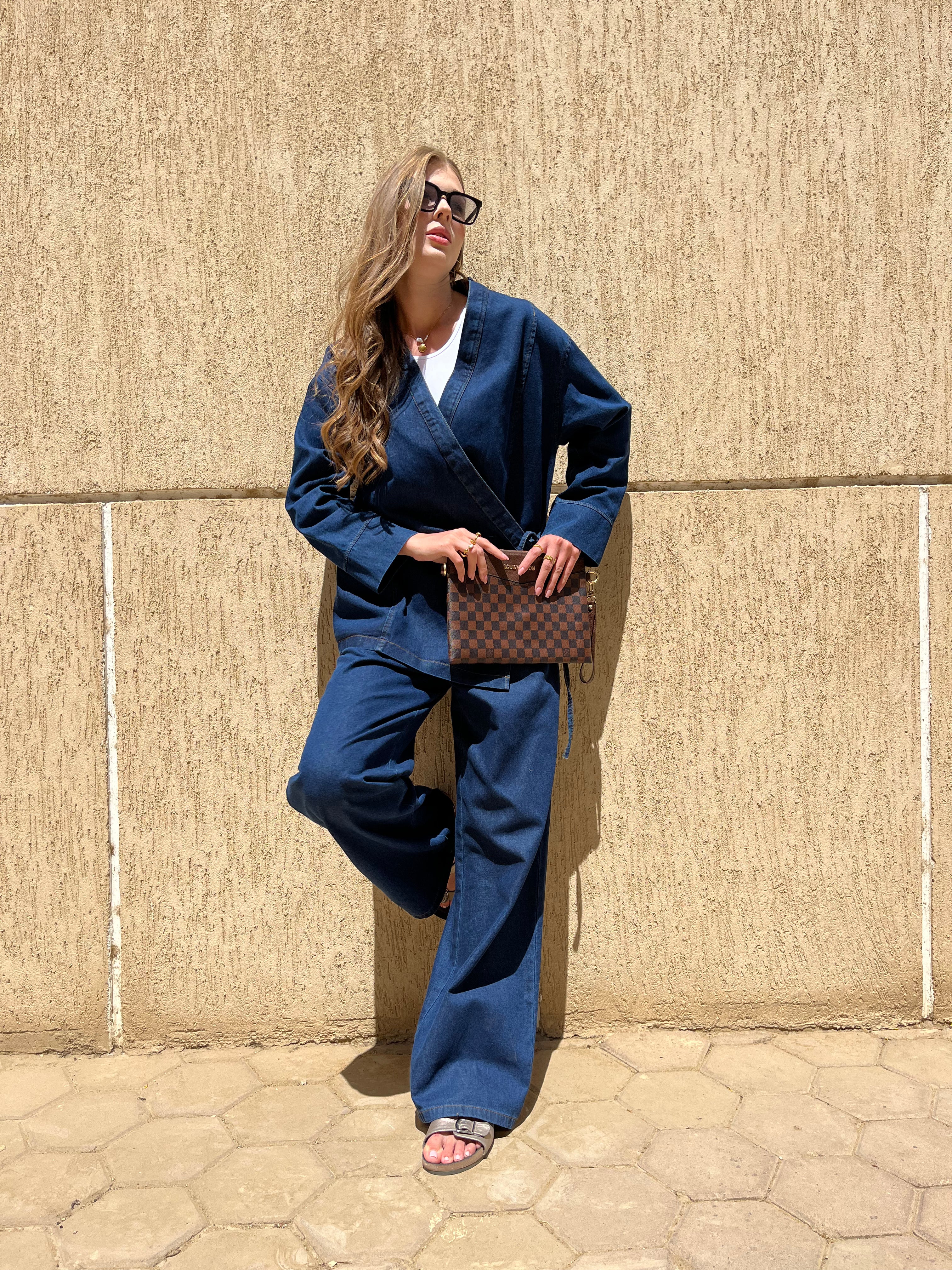 Indigo Comfort Denim Set