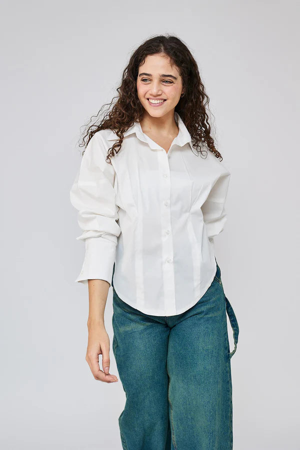The Cinched Elegance Shirt